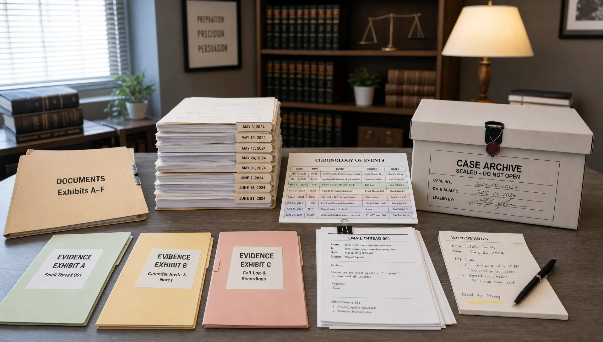 How to Build a Better Evidence File for Court