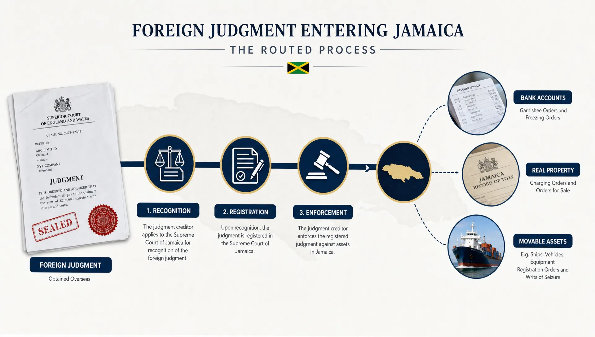 How to Enforce a Foreign Judgment in Jamaica